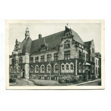 ALEMANIA OCCIDENTAL 1952 TARJETA POSTAL CIRCULADA CON VALORES GEMELOS CON 2 MUY BUENOS SELLOS, HERMOSA PIEZA RARA !!